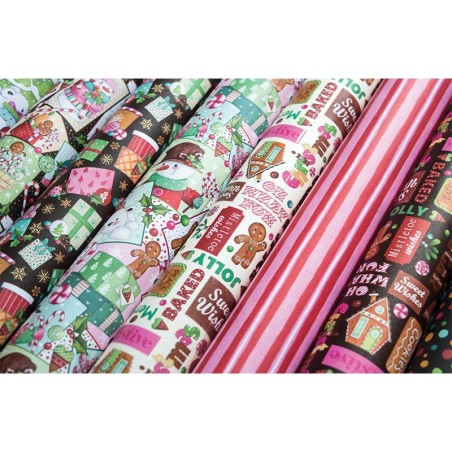 Craft Paper Pad - Candy Christmas - 2