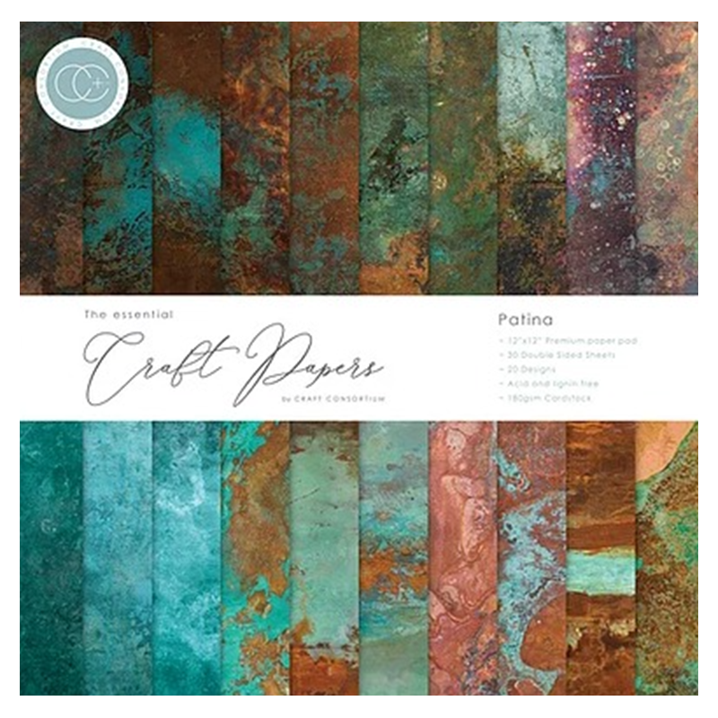 Craft Paper Pad - Patina - 1