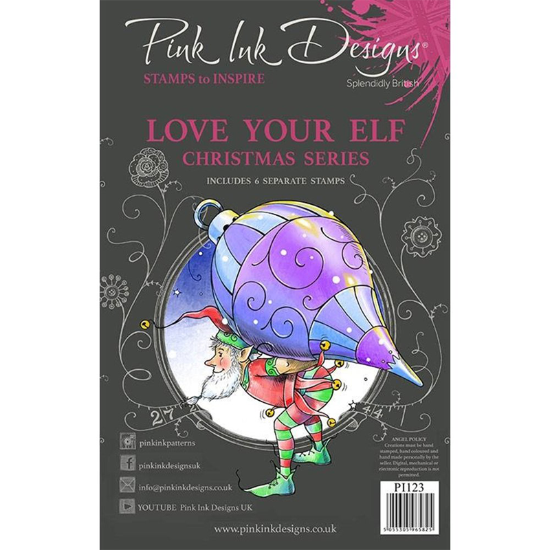 Pink Ink Design Clear Stamp - Love Your Elf - 1