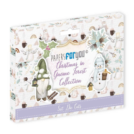 Papers For You Die Cuts - Christmas in Gnome Forest - 1