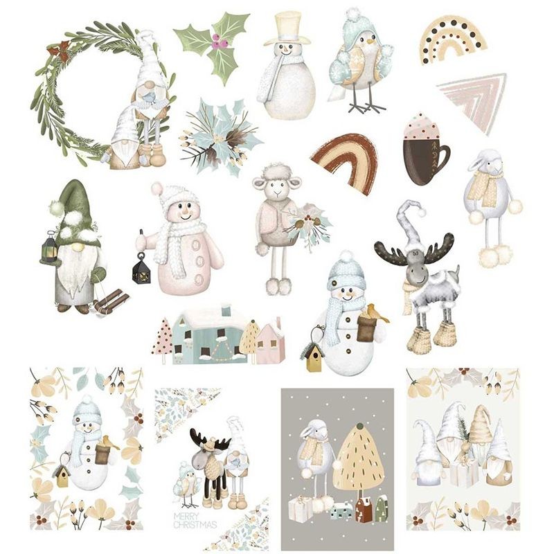 Papers For You Die Cuts - Christmas in Gnome Forest - 2