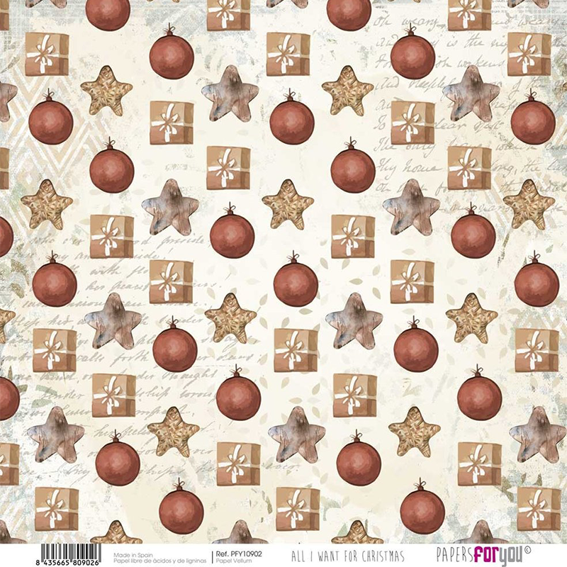 Papers For You Vellum - All I Want For Christmas - 7