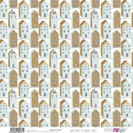 Papers For You Vellum - Christmas in Gnome Forest - 2