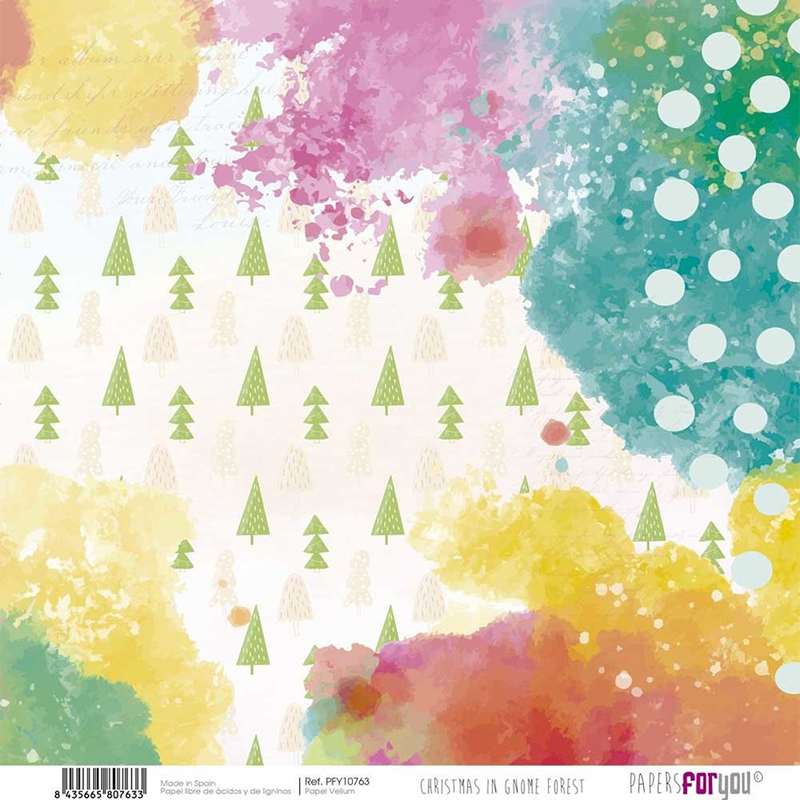 Papers For You Vellum - Christmas in Gnome Forest - 7