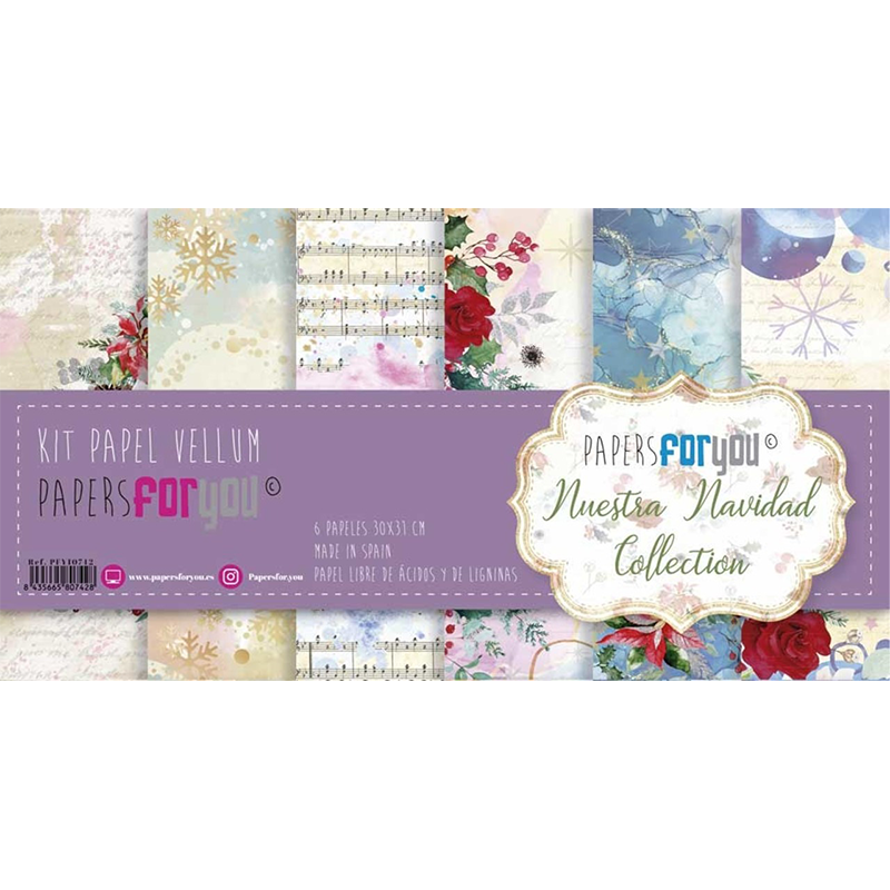 Papers For You Vellum - Nuestra Navidad - 1