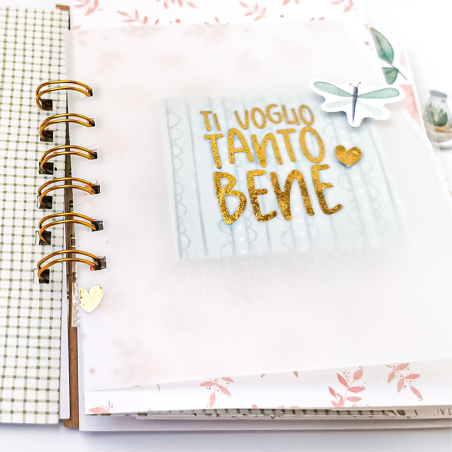 Moda Scrap Rub On - Ti Voglio Bene - 1