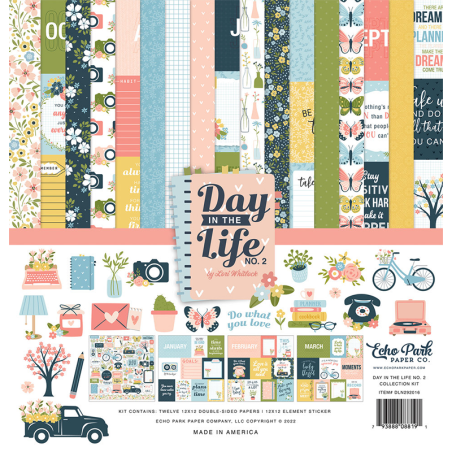 Echo Park Paper Pad - Day in The Life No2 - 1