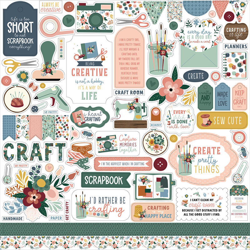 Echo Park Paper Pad - Let's Create - 2