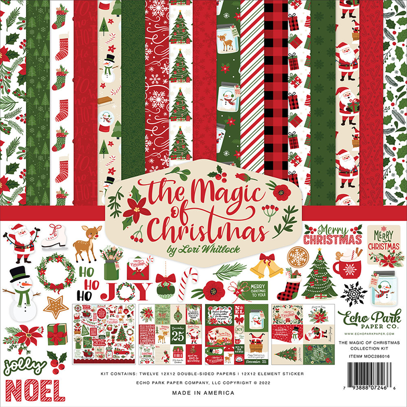 Echo Park Paper Pad - The Magic Of Christmas - 1