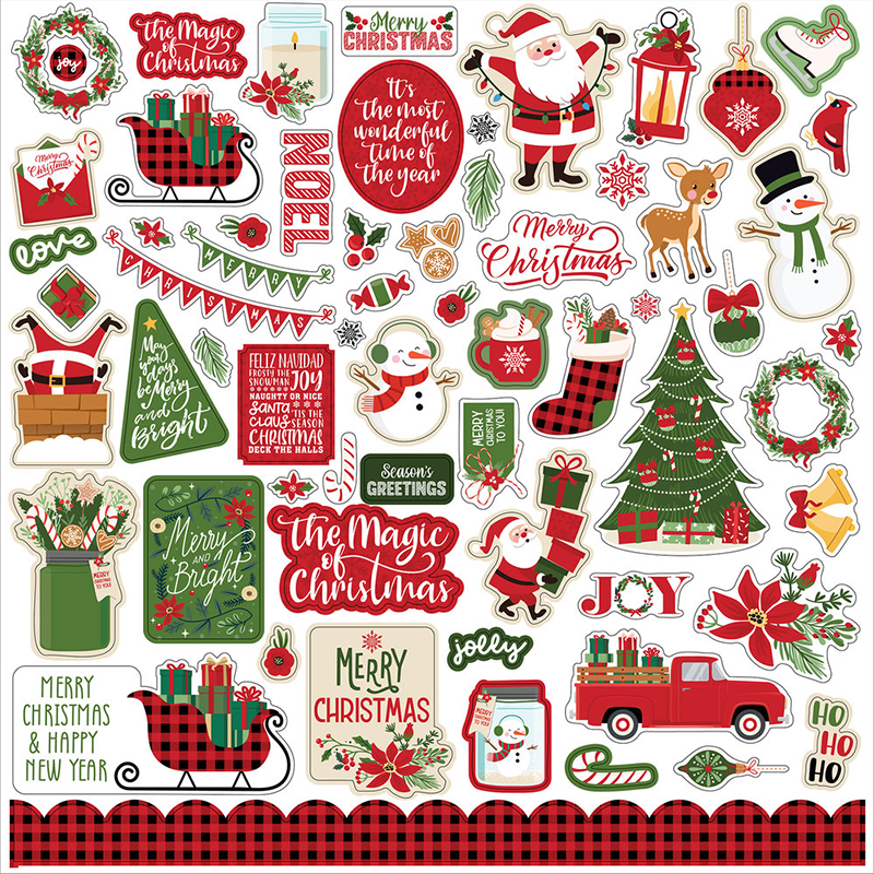 Echo Park Paper Pad - The Magic Of Christmas - 4