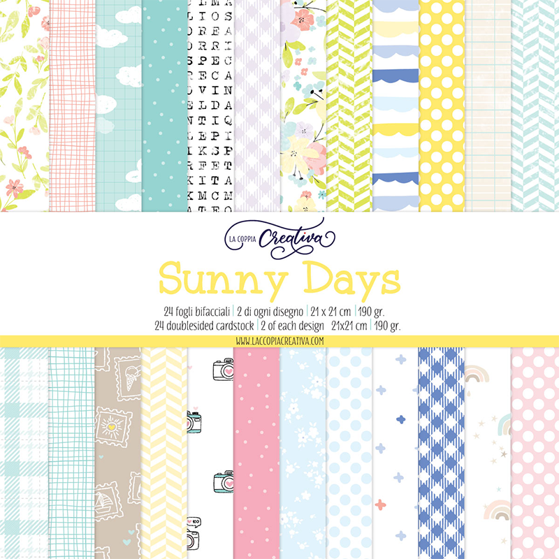 La Coppia Creativa Paper Pad - Sunny Days - 1