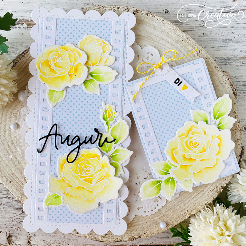 La Coppia Creativa Timbri - Rose - 3