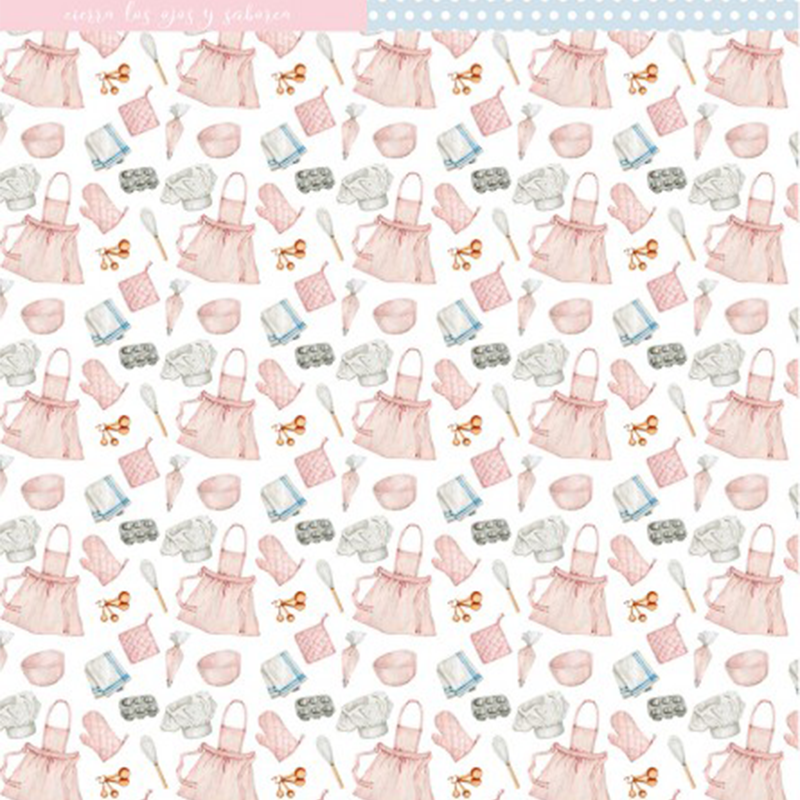 Fridita Paper pad 12"x12" - Sweet Bakery - 7