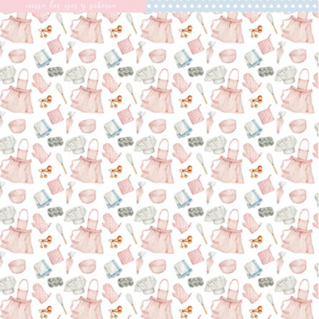 Fridita Paper pad 12"x12" - Sweet Bakery - 7