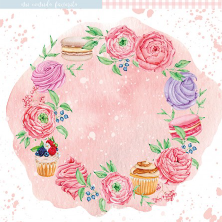 Fridita Paper pad 12"x12" - Sweet Bakery - 8