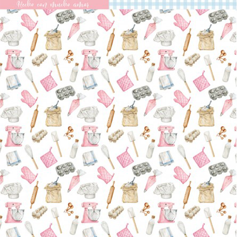 Fridita Paper pad 12"x12" - Sweet Bakery - 9