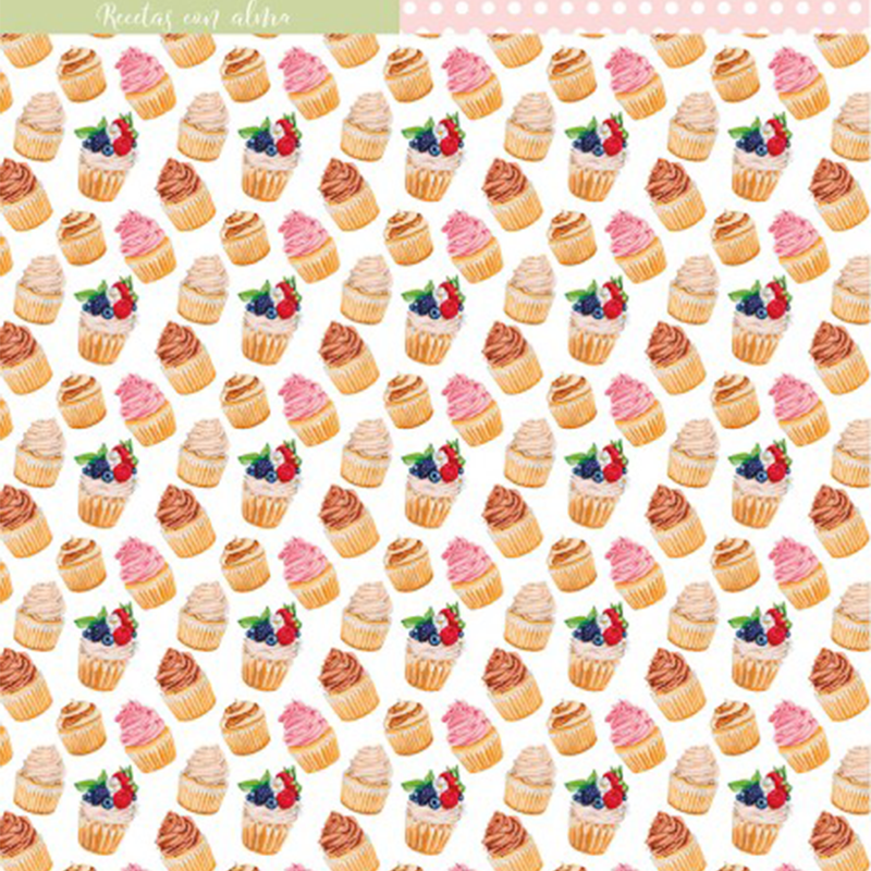 Fridita Paper pad 12"x12" - Sweet Bakery - 10