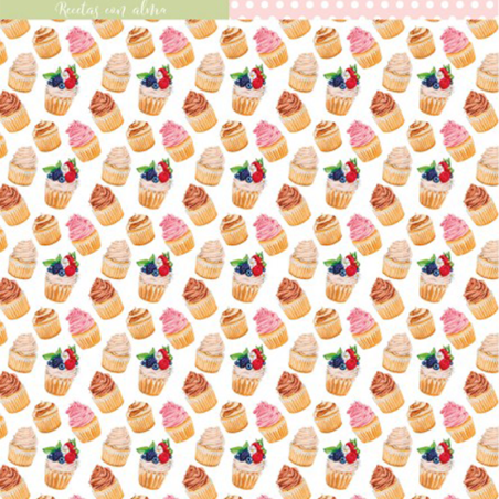Fridita Paper pad 12"x12" - Sweet Bakery - 10