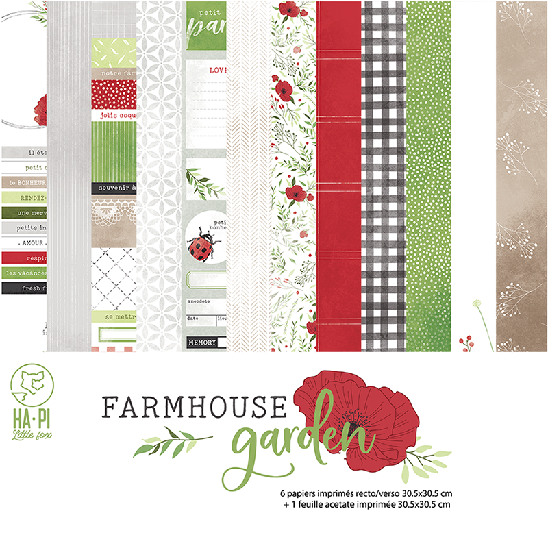 HA-PI Paper Pad - Farmhouse Garden - 1