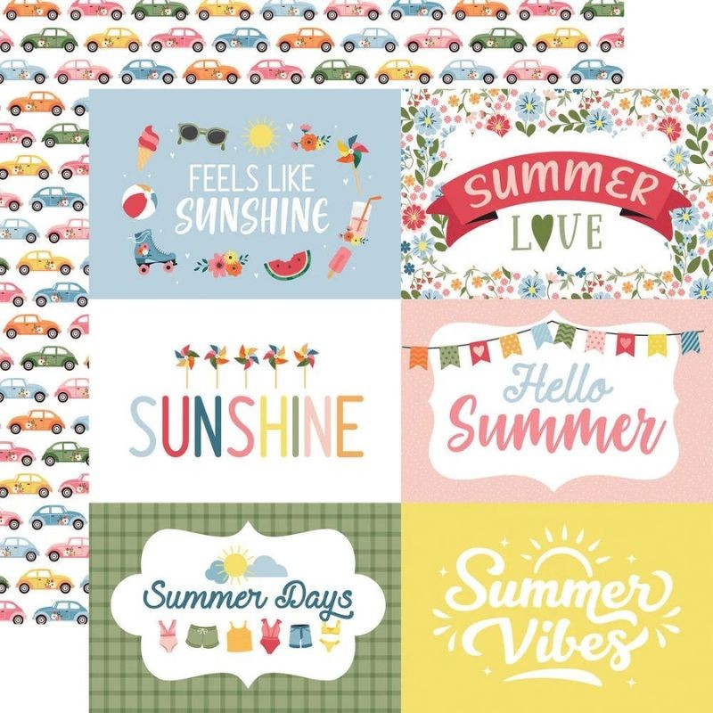 Echo Park Paper Pad - Here Comes The Sun - 4