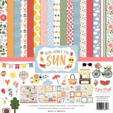 Echo Park Paper Pad - Here Comes The Sun - 1