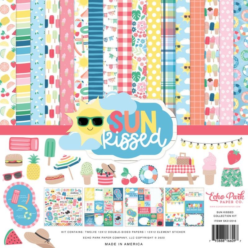 Echo Park Paper Pad - Sun Kissed - 1