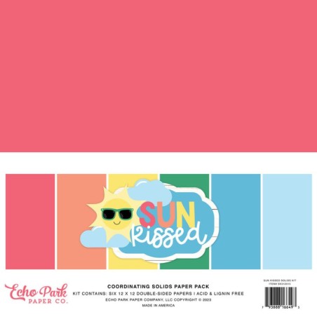 Echo Park Paper Pad - Sun Kissed Coordinating - 1