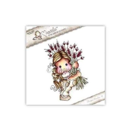 Timbro Magnolia - Tilda with heart Rice - 1