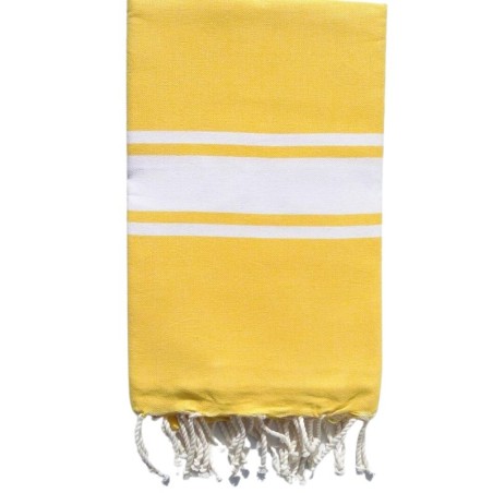 Telo Fouta Classico - Giallo - 1