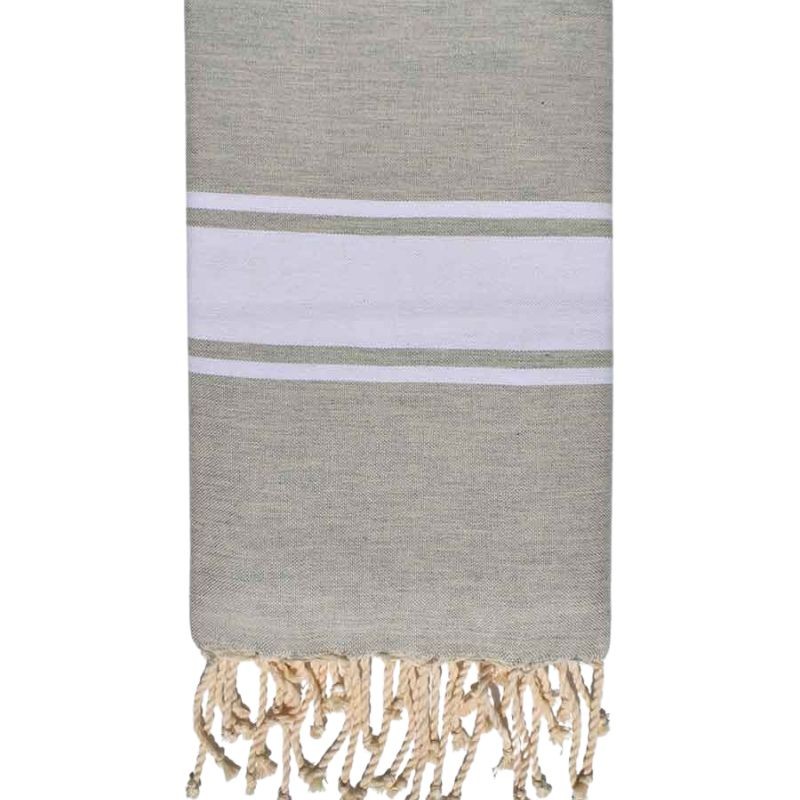 Telo Fouta Classico - Grigio Pallido - 1