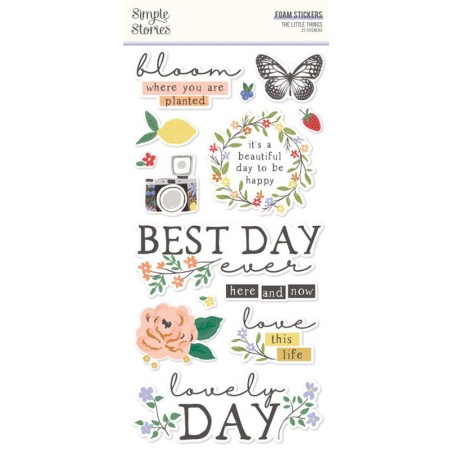 Simple Stories Foam Stickers - The Little Things - 1