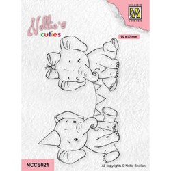 Nellie's Choice Clear Stamp - Happy Birthday - 1