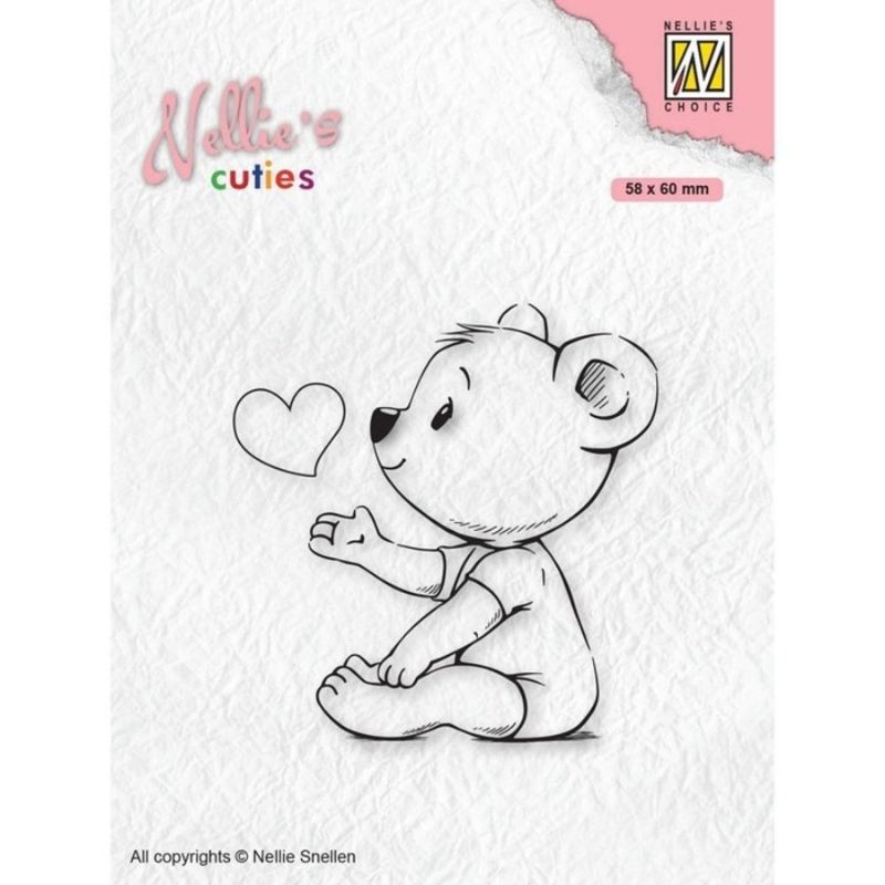 Nellie's Choice Clear Stamp - Love You Mama - 1