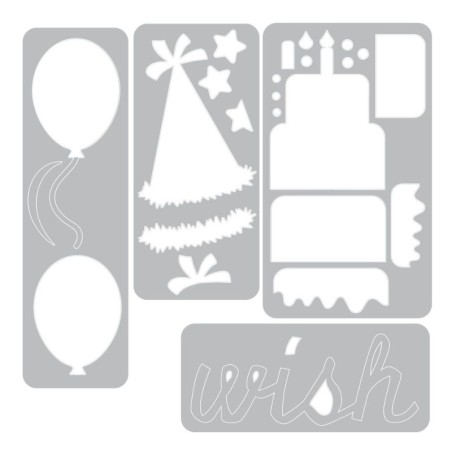 Sizzix - Thinlits - Birthday - 3