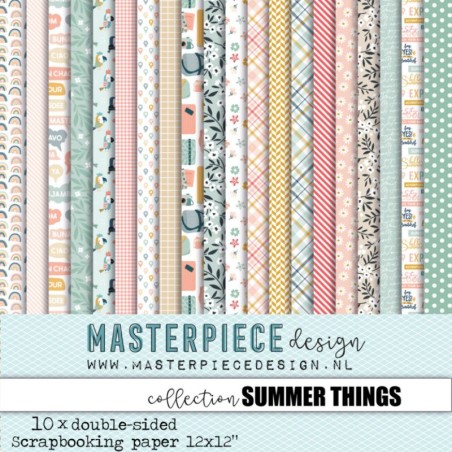 Masterpiece Design Paper Pad - Summer Things - 1