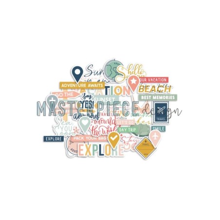 Masterpiece Design Text - Summer Things - 1