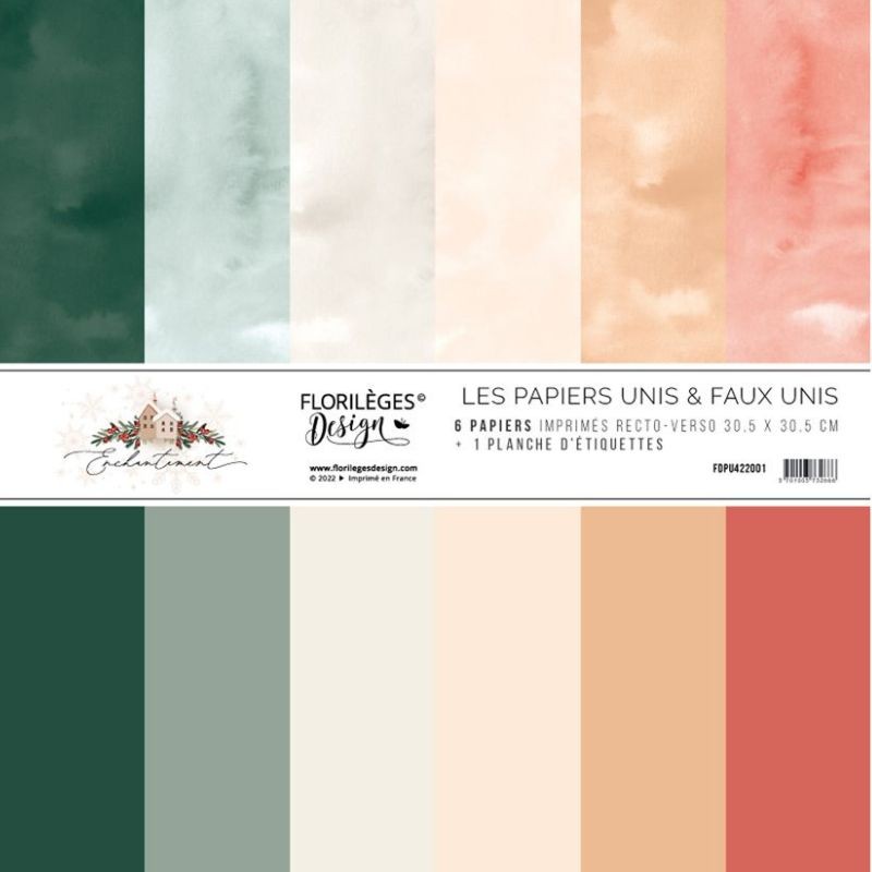 Floriléges Carte da Scrap - Enchantment Unis - 1