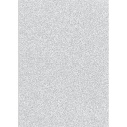 Glitter Card A4 Silver - 1