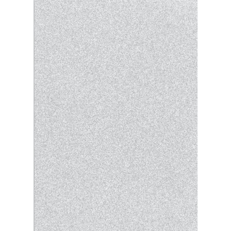 Glitter Card A4 Silver - 1