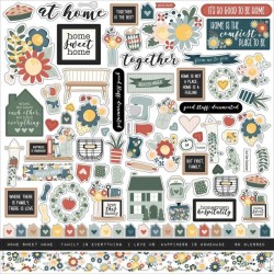 Echo Park Paper Pad - Good To Be Home - 1 2
