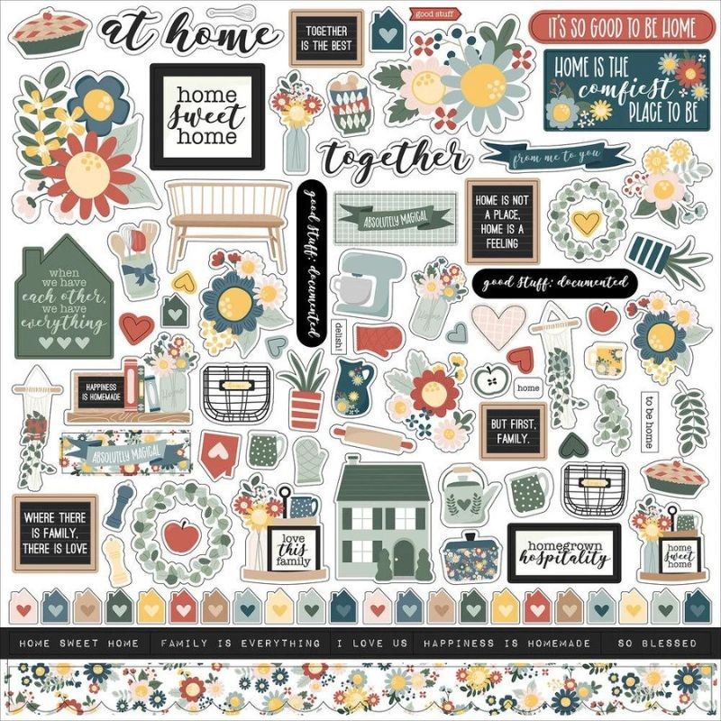 Echo Park Paper Pad - Good To Be Home - 2