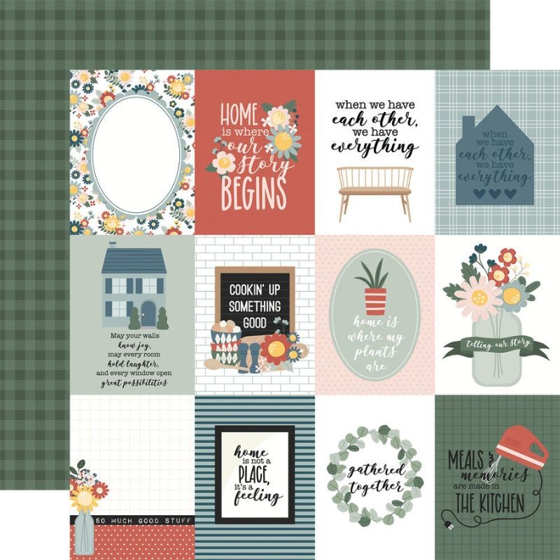 Echo Park Paper Pad - Good To Be Home - 8