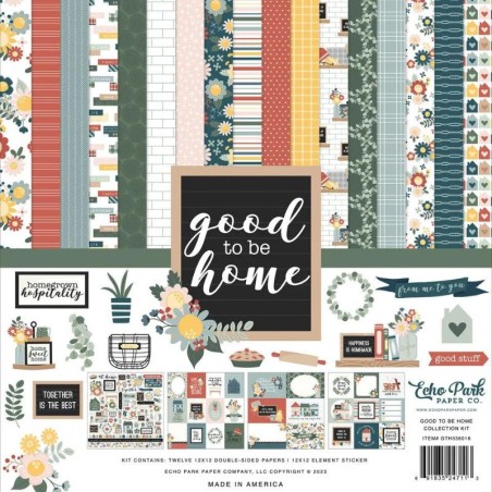 Echo Park Paper Pad - Good To Be Home - 1