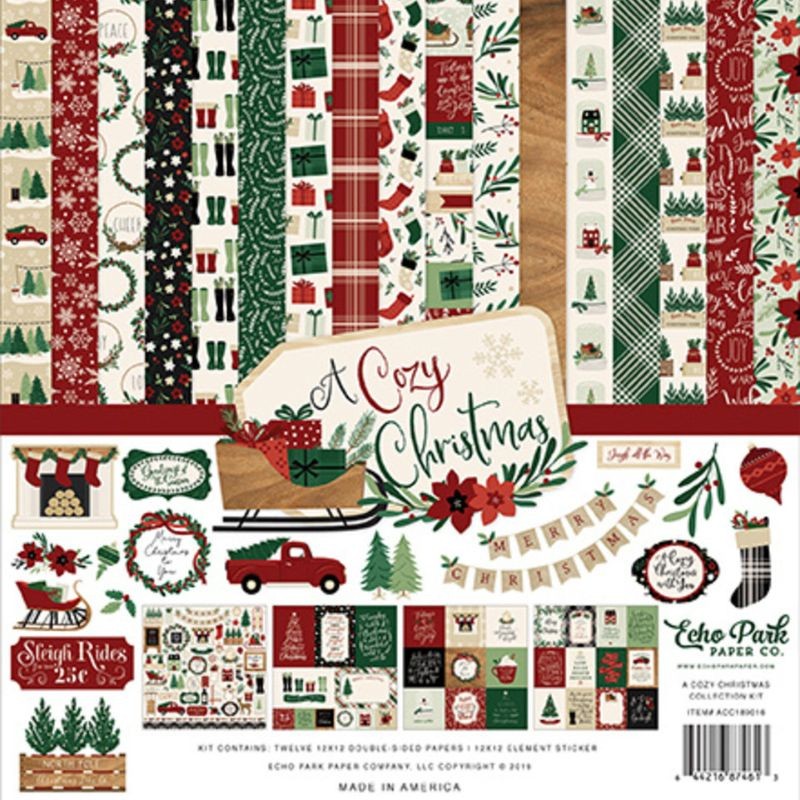 Echo Park Paper Pad - A Cozy Christmas - 1