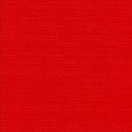 Linen Cardstock - Red - 1