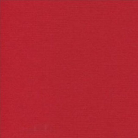 Linen Cardstock - Christmas Red - 1