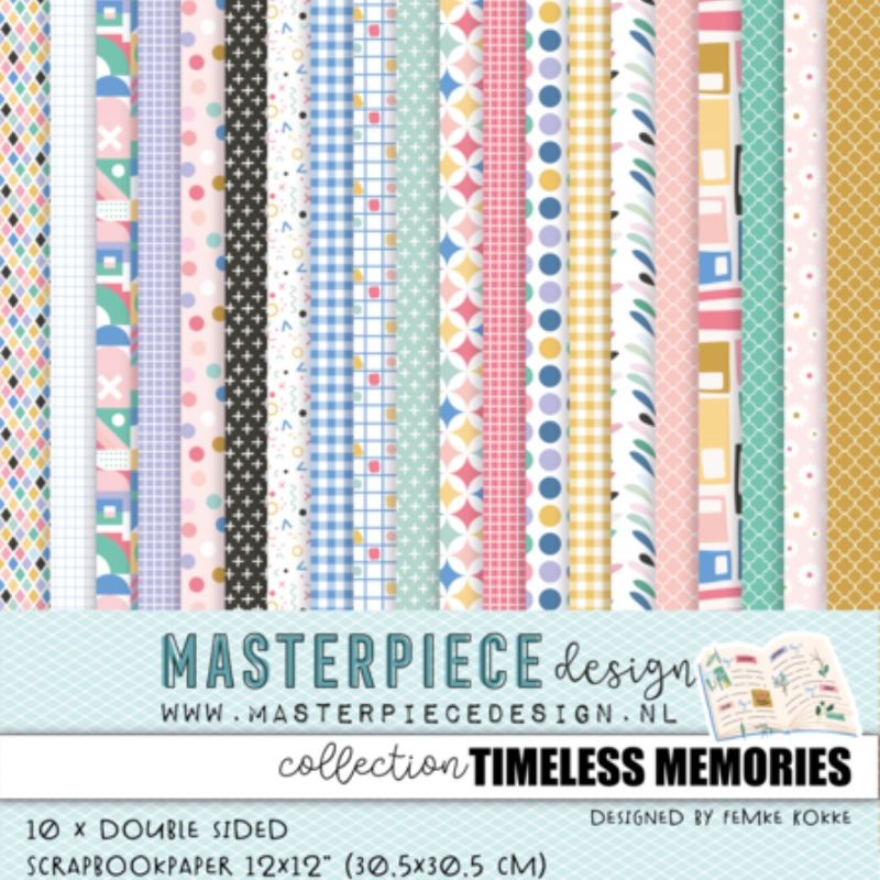 Masterpiece Design Paper Pad - Timeless Memories - 1
