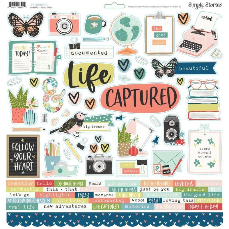 Simple Story Paper Pad - Life Captured - 9