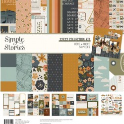 Simple Stories Paper Pad - Here + There - 6