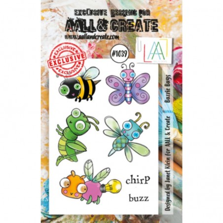 Aall & Create Stamp - Buzzie Bugs - 1